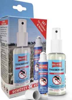 Ballistol Stichfrei Classic Pumpspray 100 ml + Stichfrei Cooling Roll-on 10 ml
