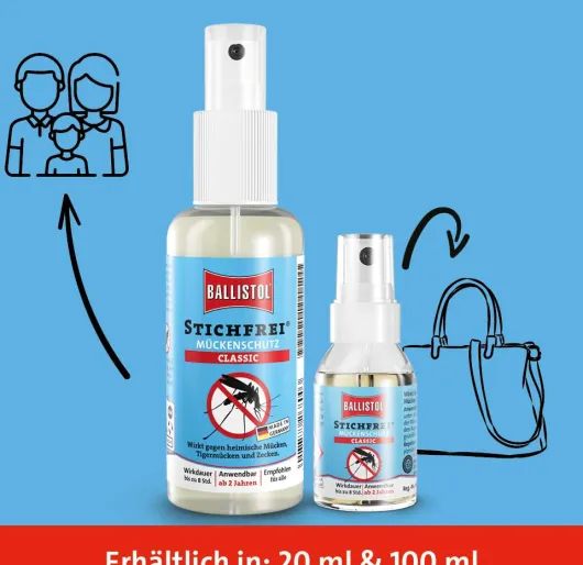 Ballistol Stichfrei Pumpspray 20 ml
