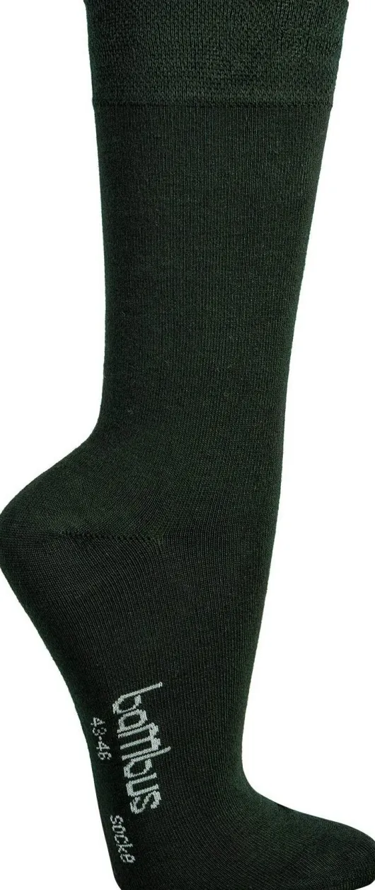 Bambus Wellness-Socken 35-38 Anthrazit 1 Paar