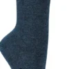 Bambus Wellness-Socken 43-46 Jeansblau 3 Paar + gratis Latschenkiefer Einreibung 250 ml