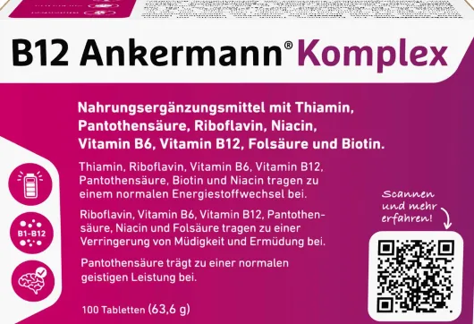 B12 Ankermann Komplex 500 µg 100 überzogene Tabletten
