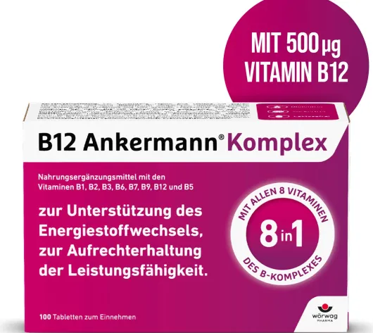 B12 Ankermann Komplex 500 µg 100 überzogene Tabletten