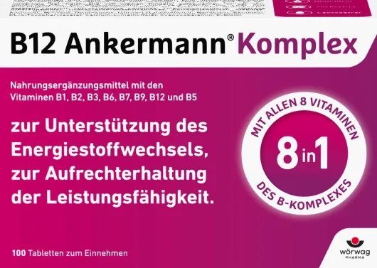 B12 Ankermann Komplex 500 µg 100 überzogene Tabletten