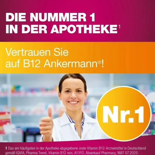 B12 Ankermann 2 x 100 überzogene Tabletten