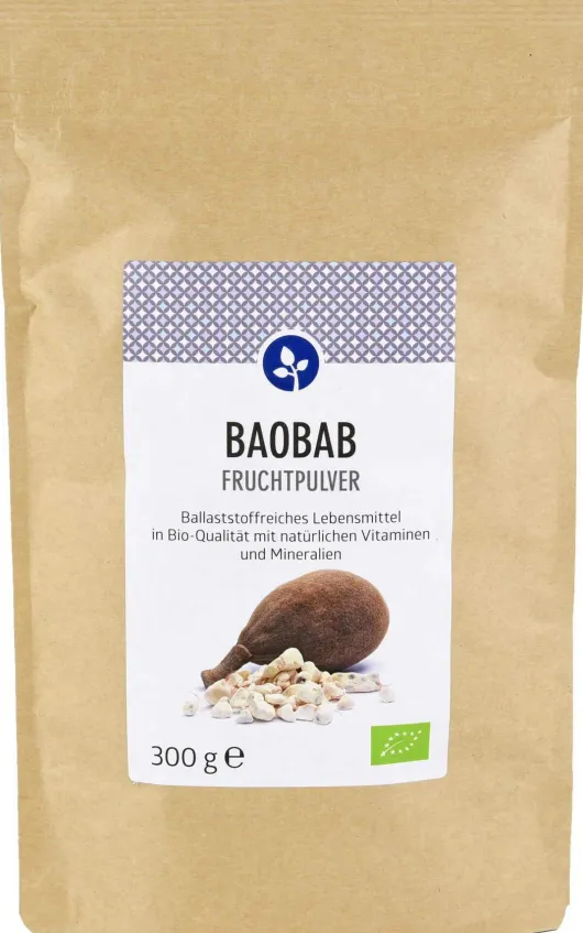 Baobab Bio Fruchtpulver 300 G
