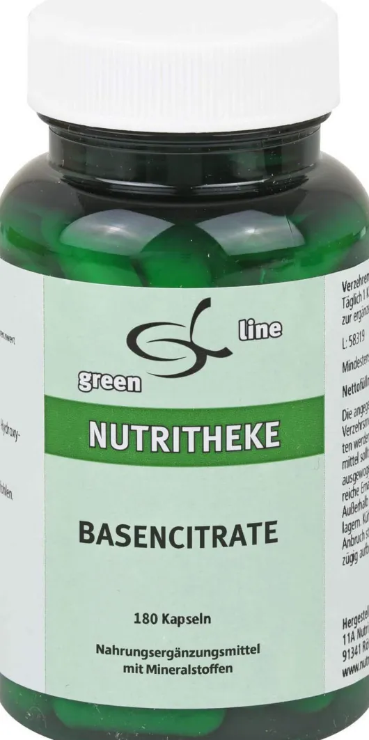 Basen Citrate 180 Kapseln