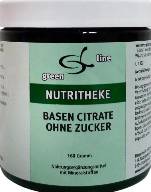 Basen Citrate N Ohne Zucker 160 G Pulver