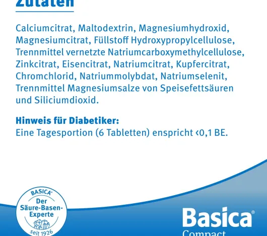 Basica Compact 120 Tabletten