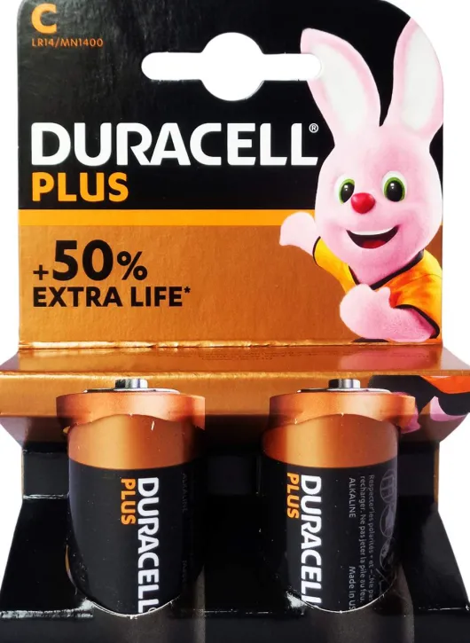 Batterien Baby Lr14c Mn1400 Duracell Plus 2 Stück