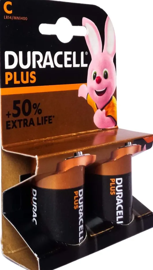 Batterien Baby Lr14c Mn1400 Duracell Plus 2 Stück