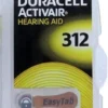 Batterien Für Hörgeräte Duracell 312 6 Stück