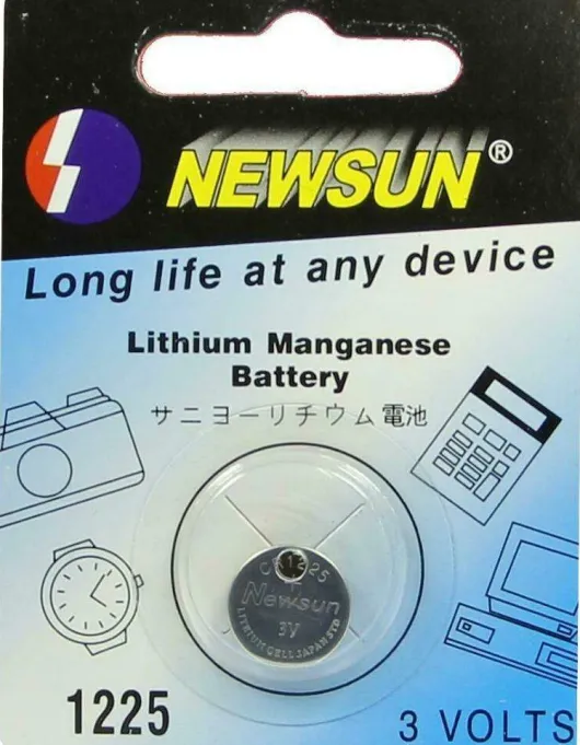 Batterien Lithium 3v Cr 1225