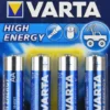 Batterien Mignon Lr 6 Aa 4906 Varta High 4 Stück