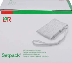 Bauchtuch Lite 8x90cm 4fach Steril Weiß Röntgenkontrast