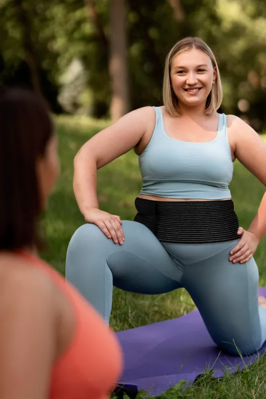 Bauch- und Rückenstützgürtel XXL ECCO, Kraftgürtel