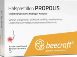 Beecraft Halspastillen Propolis 30 Stück
