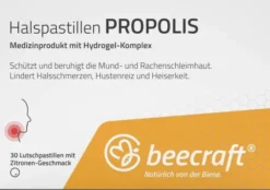 Beecraft Halspastillen Propolis 30 Stück