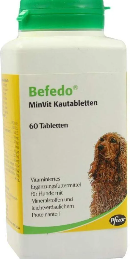 Befedo Minvit Kautabletten Für Hunde 60 Kautabletten