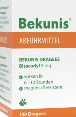 Bekunis Dragees Bisacodyl 5 mg 100 magensaftresistente Tabletten