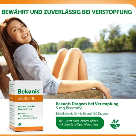 Bekunis Dragees Bisacodyl 5 mg 100 magensaftresistente Tabletten