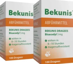 Bekunis Dragees Bisacodyl 5 mg 2 x 100 magensaftresistente Tabletten