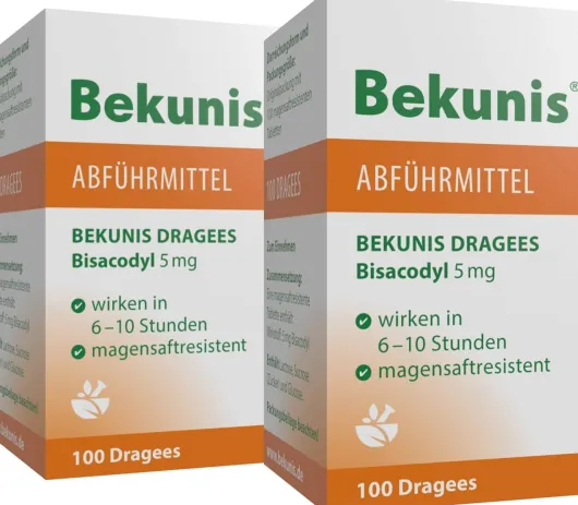 Bekunis Dragees Bisacodyl 5 mg 2 x 100 magensaftresistente Tabletten