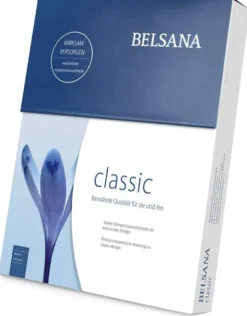 Belsana Classic K2 AG 3 Nougat Mit Spitze 2 Oberschenkelstrümpfe
