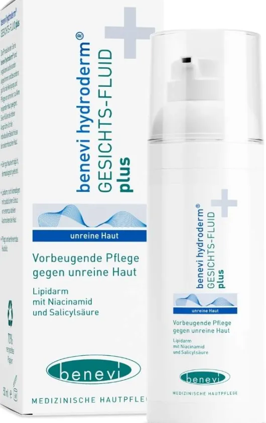 Benevi Hydroderm Gesichtsfluid Plus 50 ml Lotion