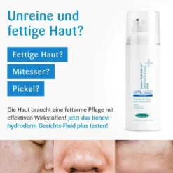 Benevi Hydroderm Gesichtsfluid Plus 50 ml Lotion
