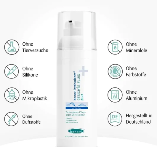 Benevi Hydroderm Gesichtsfluid Plus 50 ml Lotion