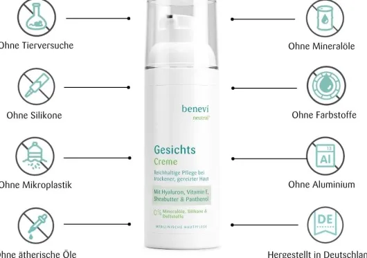 Benevi Neutral Gesichtscreme 50 ml