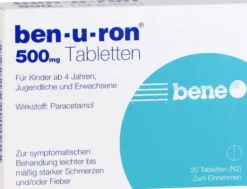 Ben-u-Ron Paracetamol 500 mg 20 Tabletten