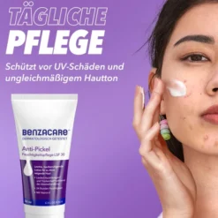 Benzacare Anti-Pickel Feuchtigkeitspflege LSF 30 50 ml