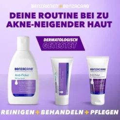 Benzacare Anti-Pickel Feuchtigkeitspflege LSF 30 50 ml