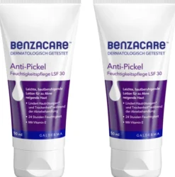 Benzacare Anti-Pickel Feuchtigkeitspflege LSF 30 2 x 50 ml