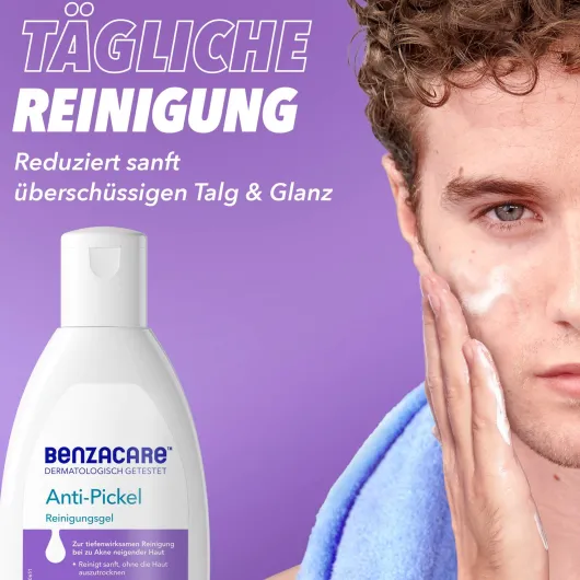 Benzacare Anti-Pickel Reinigungsgel 120 ml