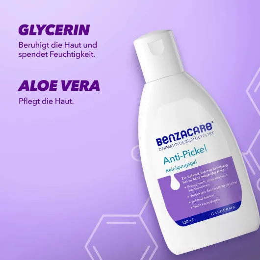 Benzacare Anti-Pickel Reinigungsgel 120 ml