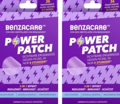 Benzacare Power Patch gegen Pickel 2 x 36 Pflaster