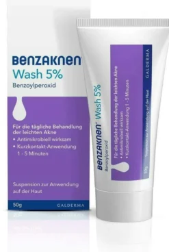 Benzaknen Wash 5 % Suspension 50 G