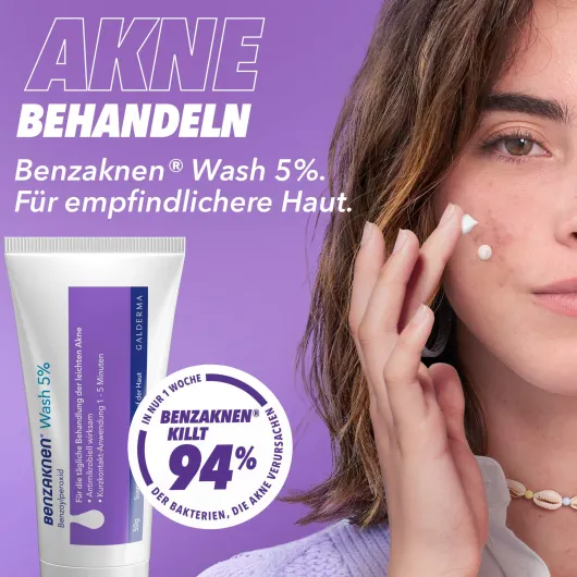 Benzaknen Wash 5 % Suspension 100g