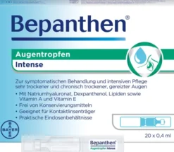 Bepanthen Augentropfen Intense 20 x 0,4 ml