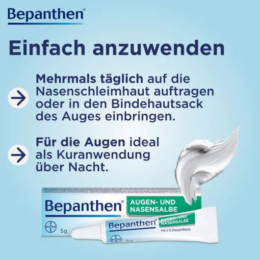 Bepanthen Augen- und Nasensalbe 5 g
