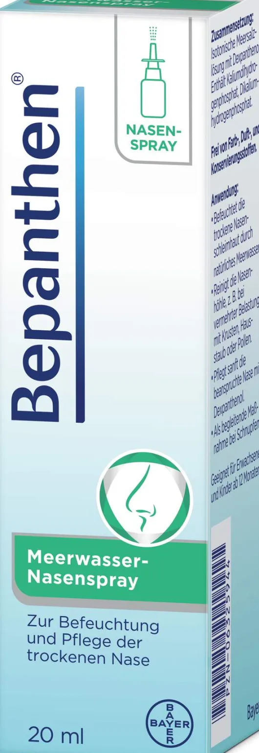 Bepanthen Meerwasser Nasenspray 20 ml