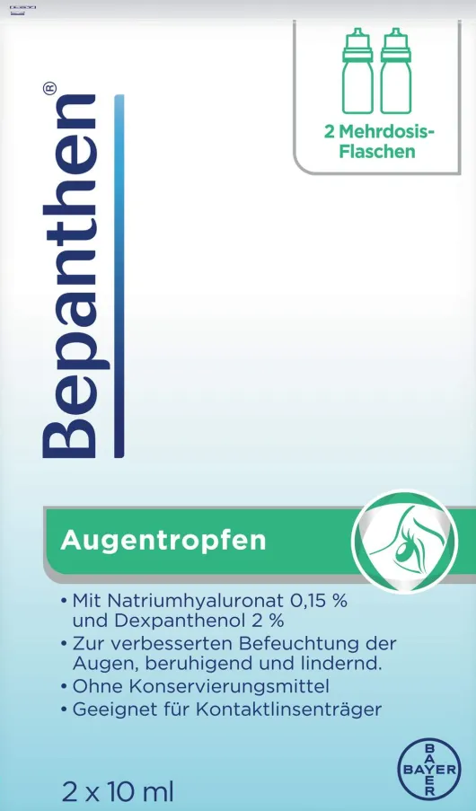Bepanthen 2 x 10 ml Augentropfen