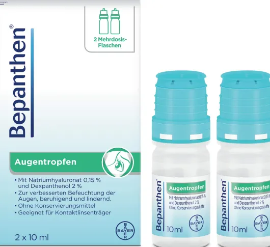 Bepanthen 2 x 10 ml Augentropfen