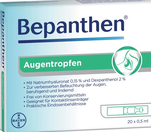 Bepanthen 20 x 0.5 ml Augentropfen