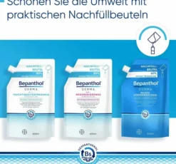 Bepanthol DERMA Feuchtigkeitsspendende Körperlotion 400 ml Pumpspender