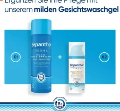 Bepanthol DERMA Feuchtigkeitsspendende Gesichtscreme mit LSF 25 50 ml Pumpflasche
