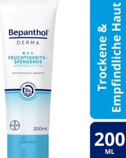 Bepanthol DERMA Feuchtigkeitsspendende Körperlotion 200 ml Tube