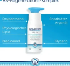 Bepanthol DERMA Feuchtigkeitsspendende Körperlotion 200 ml Tube